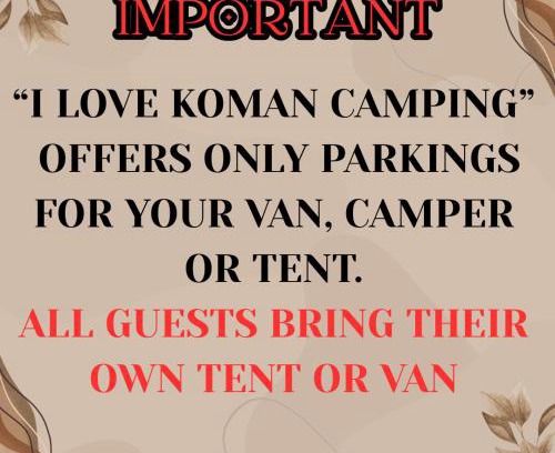 Koman Otro | I Love Koman Camping