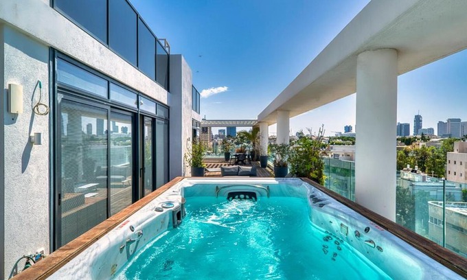 Tel Aviv City Center Apartamento | Ibn Gvirol Palace