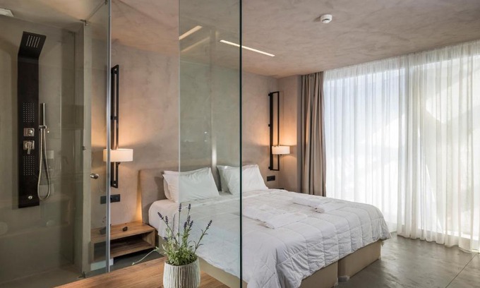 Kato Galatas Apartamento | Icarus Hotel