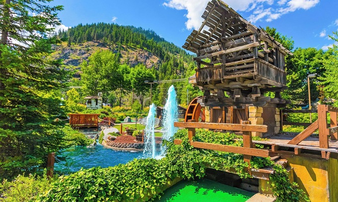 Downtown Leavenworth Apartamento | Icicle Village Blizzard Pool Parking