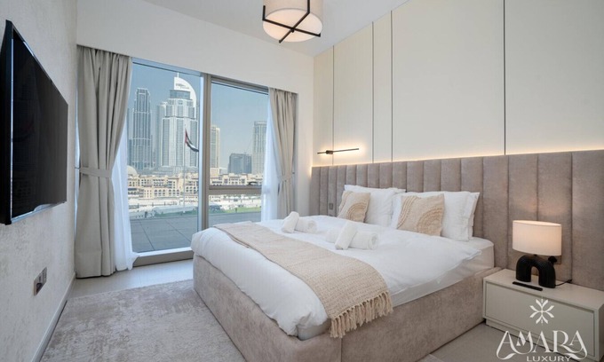 Downtown Dubai Apartamento | Iconic Views | Daily Cleaning | Hotel-Grade Stay | EMAAR Grande