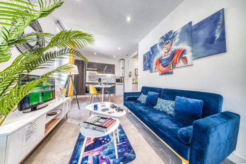 Saint-Etienne Apartamento | IDÉAL Pro & Familles, Billard, Borne Arcade, Netflix et Disney Plus, Jeu Bonus OFFERT