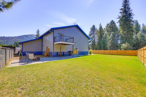 Boundary County Apartamento | Idaho Retreat with Fire Pit - 2 Mi to McArthur Lake