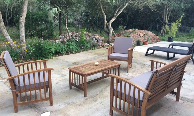 Campos Cabaña | Casa rural ideal para familias y parejas. Cerca de la playa Es Trenc.
