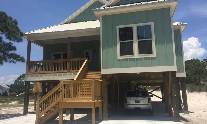 Dauphin Island Casa | Nueva casa en hermosa comunidad cerrada frente al golfo