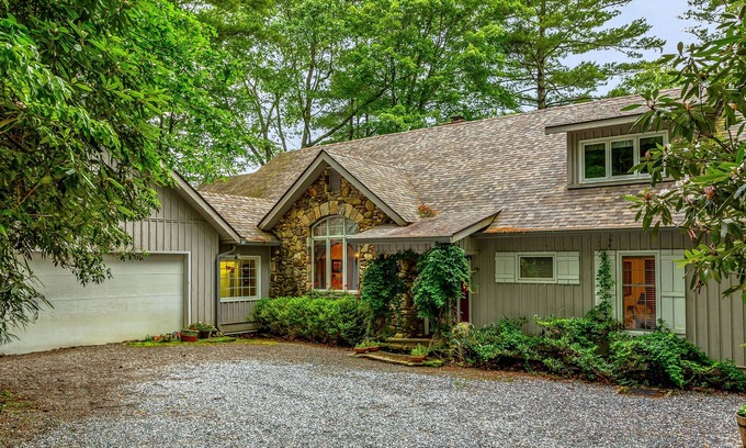 Lake Toxaway Casa | Ideal Mountain Lodge vivir en el lago Toxaway