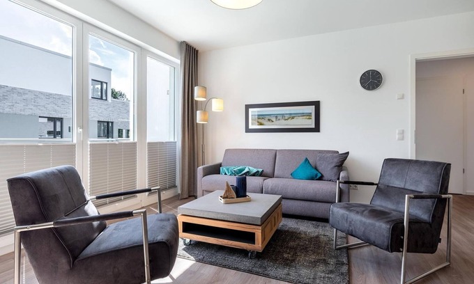 Boltenhagen Apartamento | Ideales Familienapartment für 6 Personen mit Balkon und Zwei Bädern Nahe Ostsee - Aparthotel