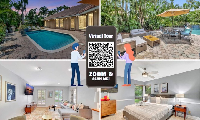 Boca Raton Casa | Idyllic Boca Pool Home: 4/2.5 + Study-FAU & Mizner