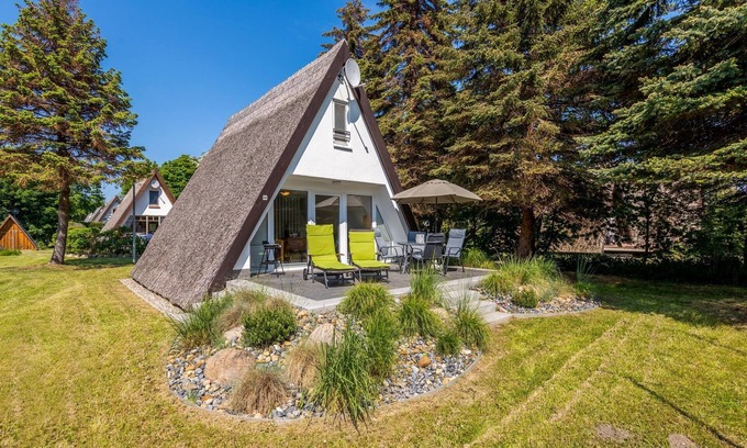 Gager Casa | Idílico Finnhütte en la isla de Rügen