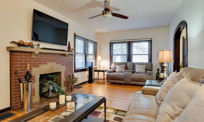 Indianapolis Cabaña | Idyllic Home Near Indianapolis Motor Speedway