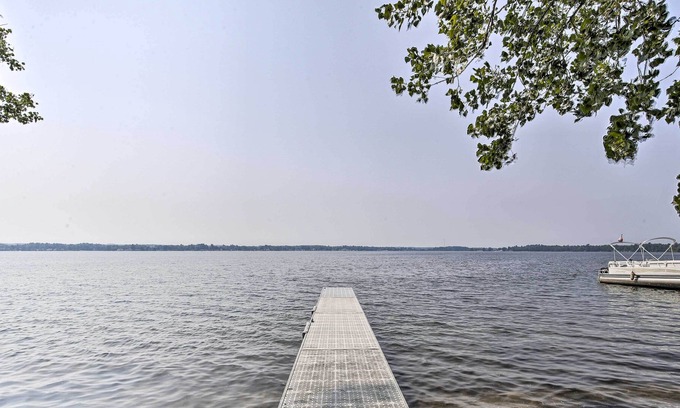Cadillac Cabaña | Idyllic Lakefront Haven w/ Patio & Fire Pit!