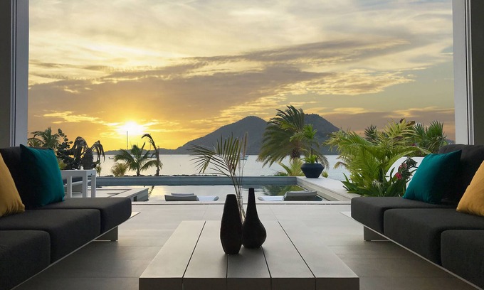 Jolly Harbour Villa | Casa de playa de lujo idílico