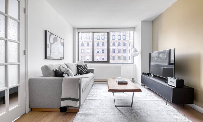 Union Square Apartamento | Idyllic Union Square 1BR, Doorman, Gym + Garden by Blueground
