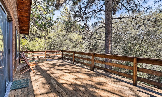 Idyllwild Cabaña | Idyllwild Cabin w/ Deck & Tahquitz Peak Views