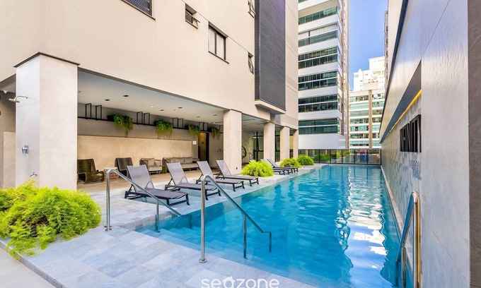 Andorinha Apartamento | IFT - Ed. Infinity Tower Flat 350m From Meia Praia