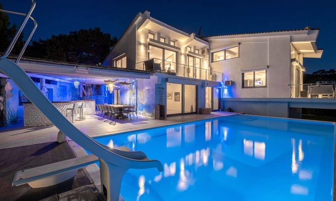 Gialiskari Villa | Ikaria Beachfront Villa | 7 Bedrooms | Villa Indigo Blue Haven | Infinity Pool with Stunning Aegian Sea Views | Gialiskari