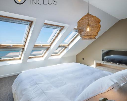 L'Aber Vrac'h Apartamento | ILE WRACH - Duplex de luxe avec magnifique vue mer