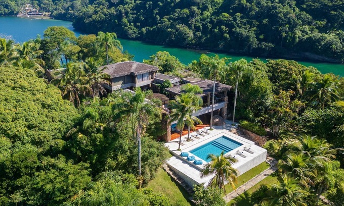 Angra dos Reis Villa | Ilha do Japão - Lujosa isla privada en Angra dos Reis - Ang003