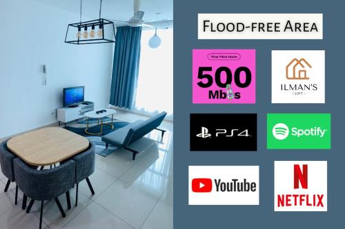 Seksyen 14 Apartamento | Ilman's Loft Vista Alam HILLVIEW-PS4-500MBPS