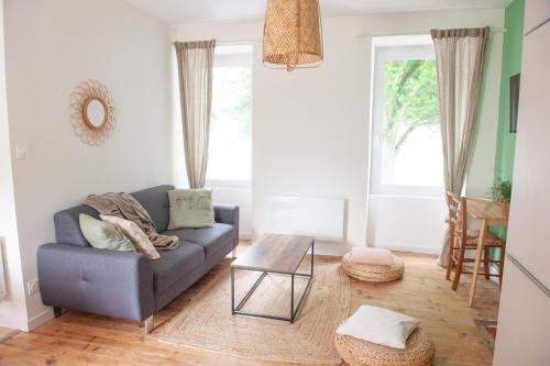 Rive Droite Apartamento | Immeuble de 3 appartements avec cour intérieure