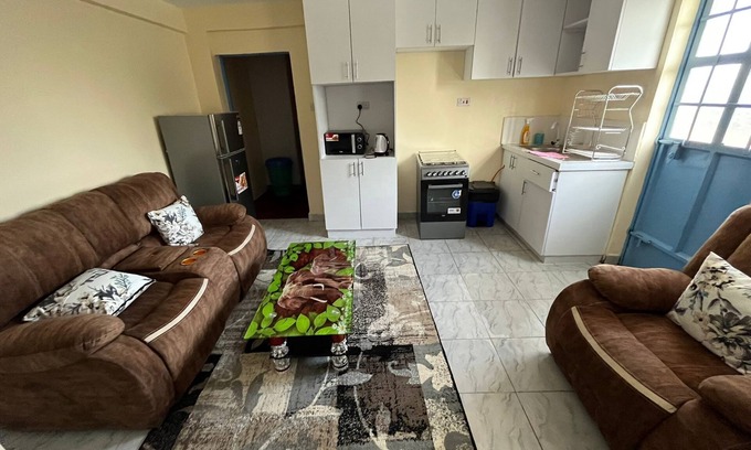 Kiambu Apartamento | Impeccable 1-Bed Apartment Cozy and Comfortable