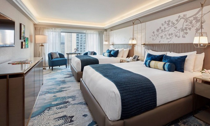 Union Square Hotel | Imperial Club Floor Two Queens, Private Floor Access, Hotel Nikko SF
