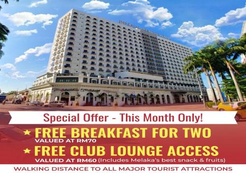 Taman Melaka Raya Hotel | Imperial Heritage Hotel Melaka I City Centre I Free Wifi I Free Parking l Free Club Lounge Access