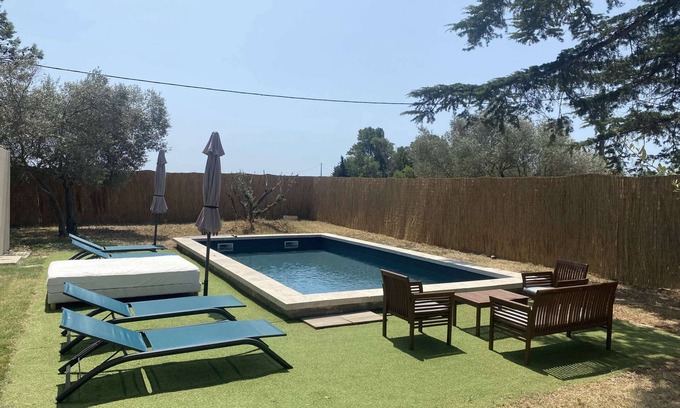 Beaucaire Casa | In Beauty Beaucaire: Cottage with Private Pool, Garden, and Balneotherapy