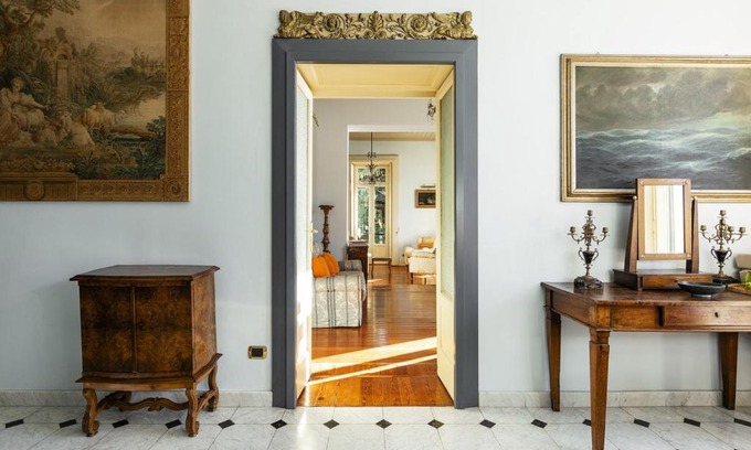 Massafra Casa | In the Basement a Comfortable Laundry room and the Cellar