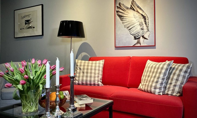 Augustenstraße Apartamento | En el centro de Munich - 6 grandes, tranquilas, de 2 habitaciones.-Apt., WiFi, TG.