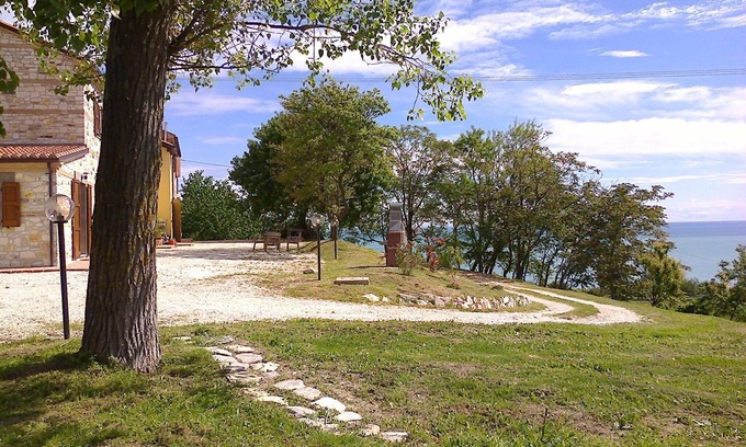 Ancona Apartamento | En el parque Conero, con el mar debajo de la casa.