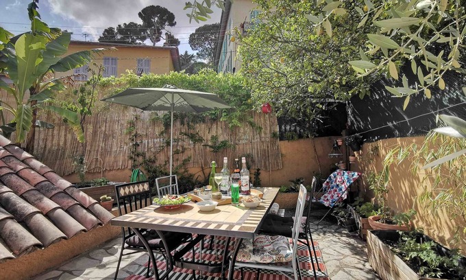 Cimiez Casa | In the heart of Nice, quiet, atypical Nice house with large sunny terrace