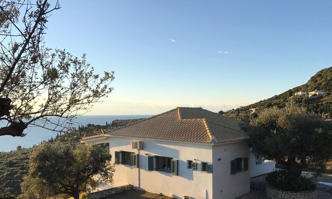 Vasilitsion Casa | Cerca de Koroni casa de vacaciones de lujo para 6 personas junto al mar en olivar