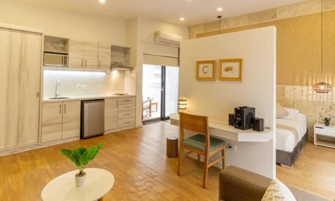 Pie del Cerro Apartamento | MiniApartamento in Manga / AC- Hot Water - Wifi 104