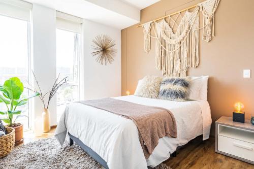 Santa Fe Apartamento | Increíble departamento en Santa Fe con gym, alberca y estacionamiento