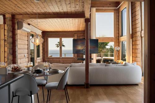 Cabrita Casa | Increíble Villa de madera con vistas al mar