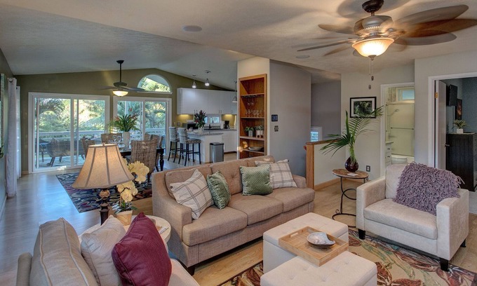 Kapoho Casa | Hale Hokua O Nalu - Increíble casa cerca del océano - 3/2 con Lanai grande