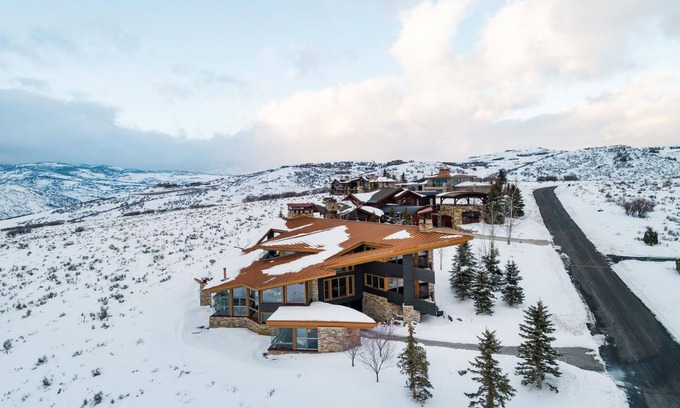 Park City Chalet De Esquí | Incredible Sunsets with views of all Park City's Ski resorts