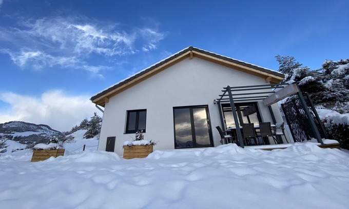 Jarjayes Casa | Independent chalet with exceptional panoramic views of the mountains