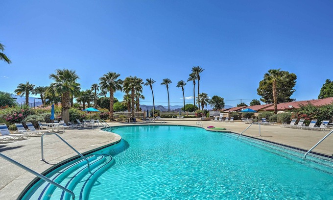 Indio Cabaña | Indio Home w/ Mountain Views & Resort Amenities!
