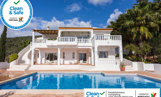 Valados Villa | Villa individual con vistas espectaculares al océano y el Algarve