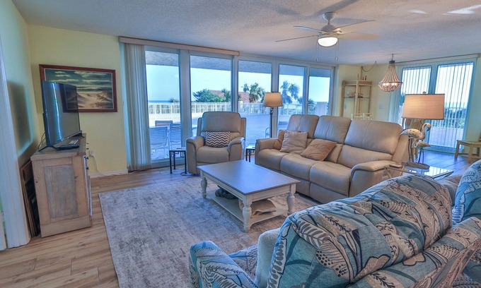 New Smyrna Beach Condominio | Inlet#108 3 BD Lavish Beach Haven Panoramic Views
