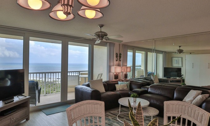 New Smyrna Beach Condominio | Inlet #1202 1BD 1BTH Impressive Beachfront Escape