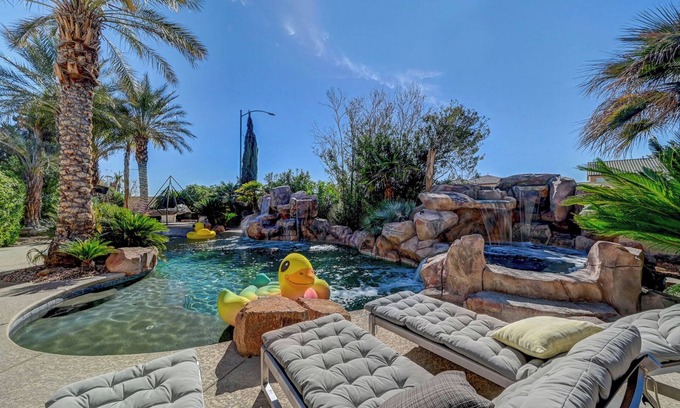 Spring Valley Villa | Instagram Worthy Mansion with an Oasis Backyard