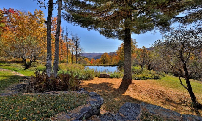 Bridgewater Corners Casa | Intrepid Angel Farm Cottage on 132 Acres Close to Killington Views, Pond, & Cozy Charm