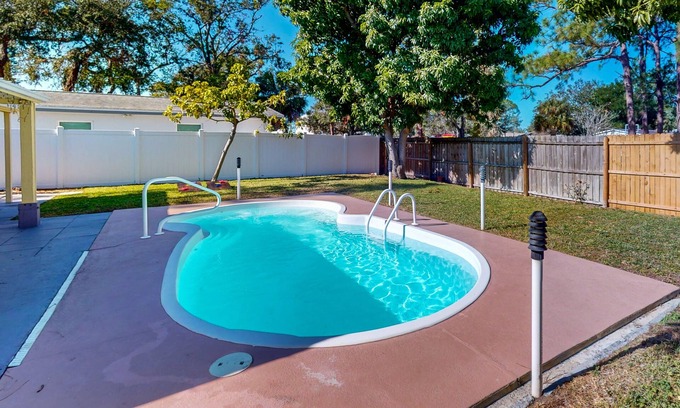 Pinellas Park Casa | Inviting, Dog Friendly home featuring pool and an excellent central location.