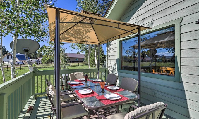 Lake Hatcher Park Cabaña | Inviting Pagosa Springs Vacation Home Near Lake!