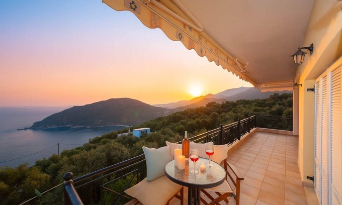 Agia Kiriaki Apartamento | Ionian View Haven - Parga Panoramic Seaview