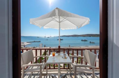Paros Hotel | Irene Hotel - Beachfront