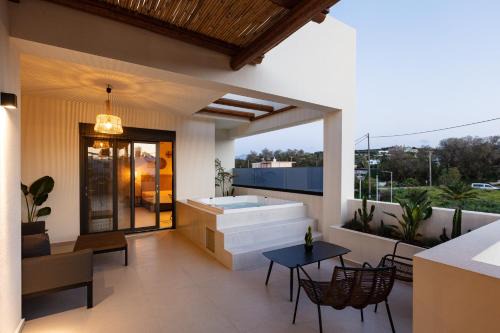 Adelianos Kampos Apartamento | Isla Luxury Apartments - Private Hot tub - 100m from beach